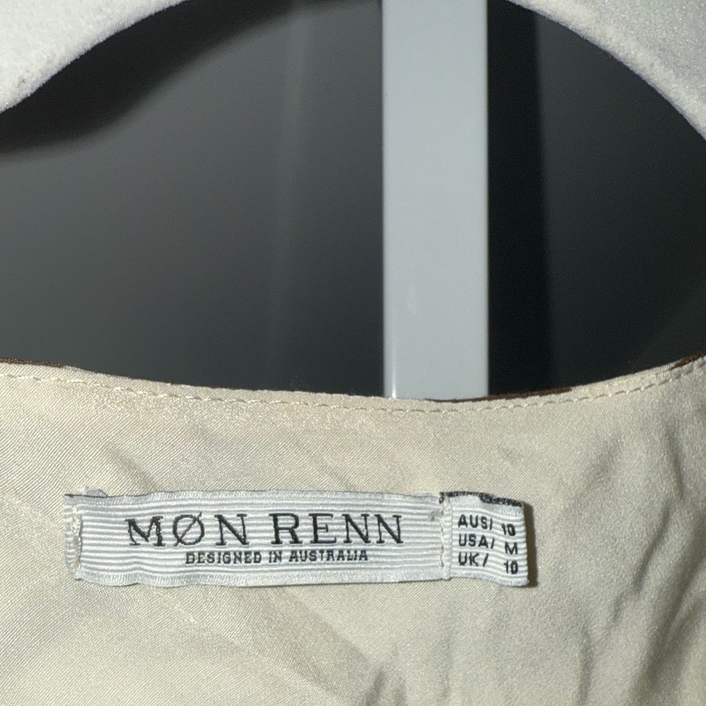 Mon Renn HIGH TIDE LONG SLEEVE DRESS‎ - HIGH TIDE COFFEE - Picture 6 of 7